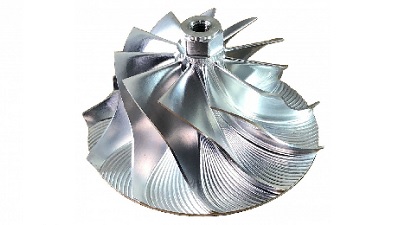 Turbó kompresszorkerék CNC billet